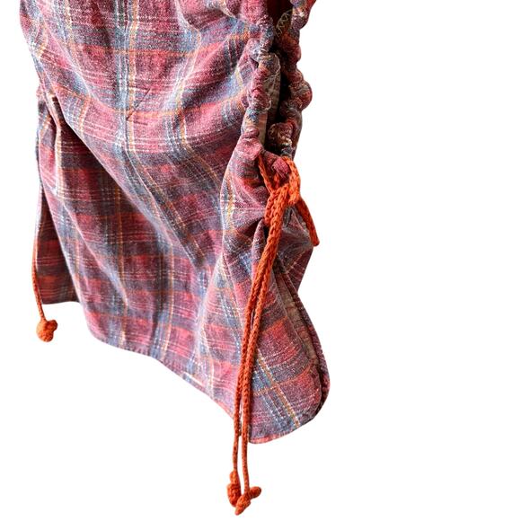 VINTAGE‎ One Of A Kind CARLO SANTINI REWORKED ROPE PULL SIDE T-SHIRT DRESS XXL - Picture 7 of 8